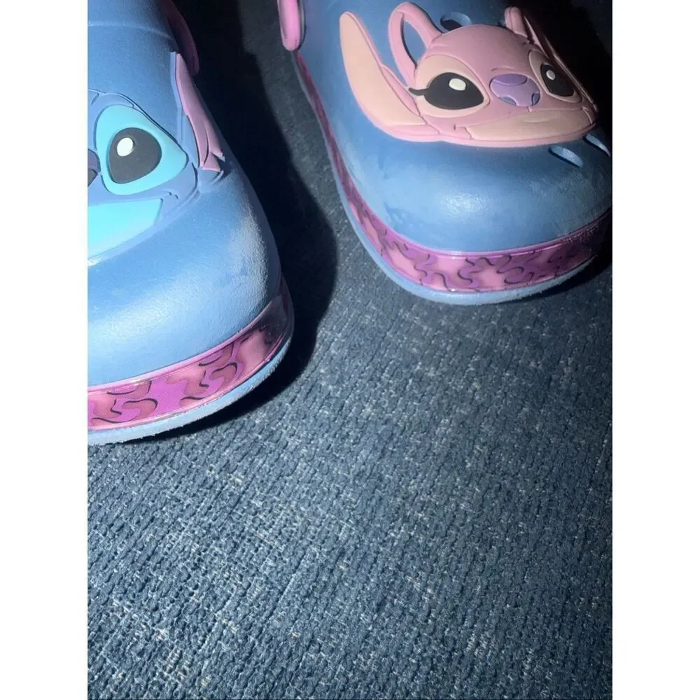Disney Stitch & Angel crocs